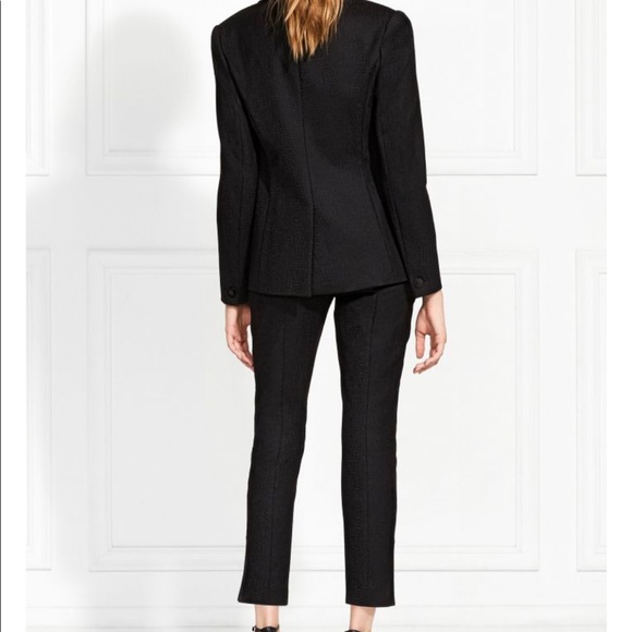 NWT Super Sexy Rachel Zoe Sienne Black Pant Suit - size 0 - Picture 2 of 5
